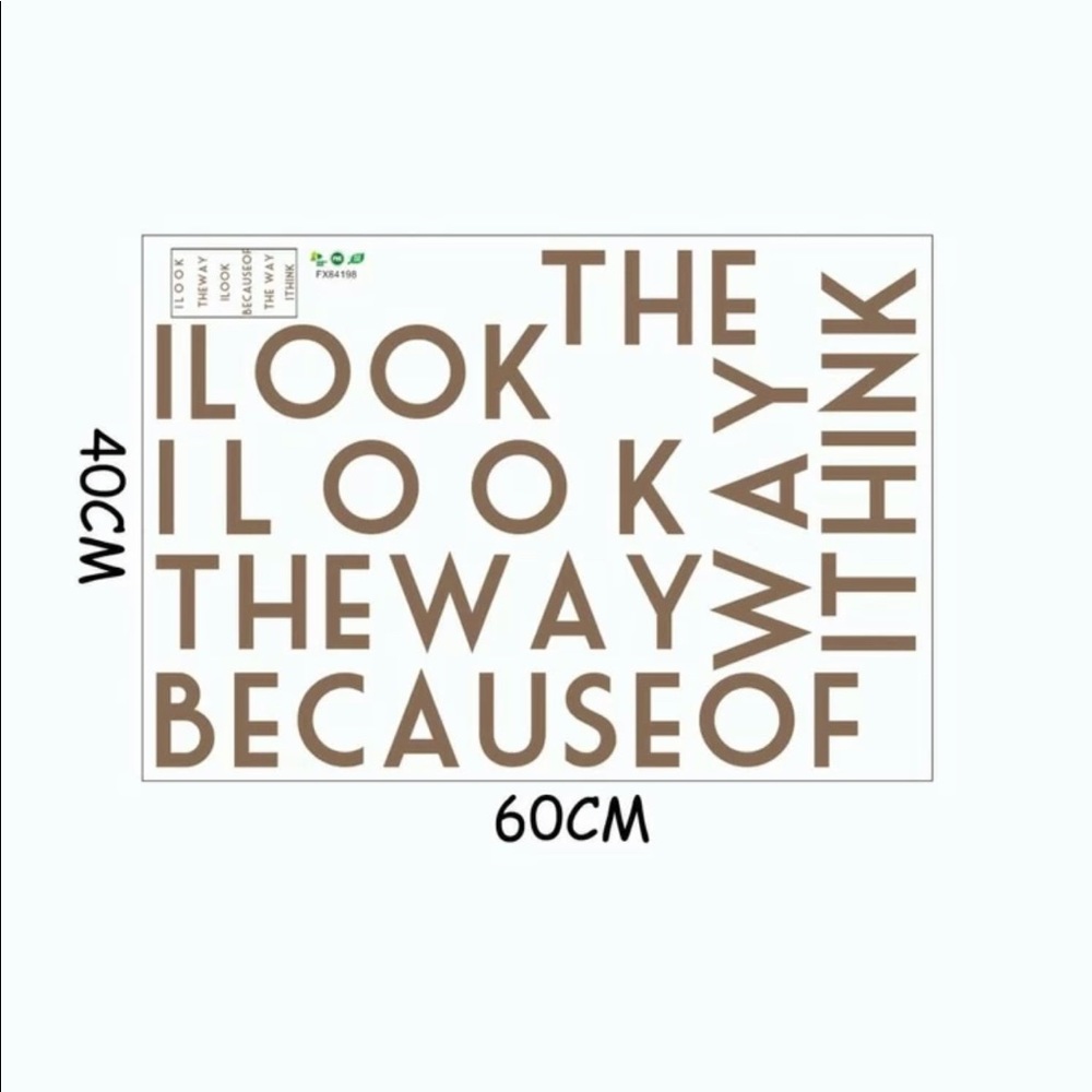 🏆 NWT Cute motivational decal - Picture 3 of 3